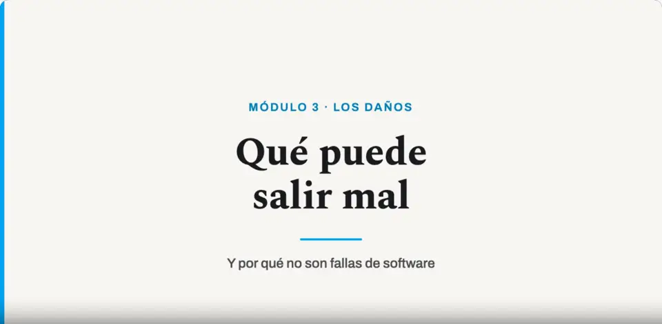 Video de un módulo del curso en la plataforma de ONCE México