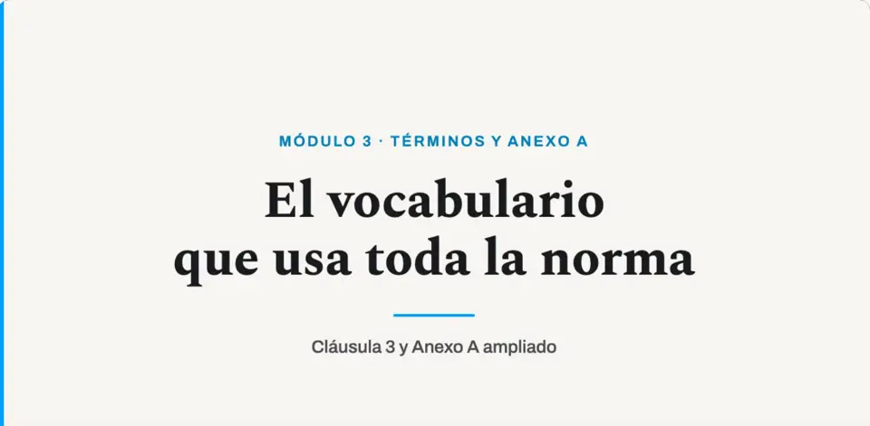 Video de un módulo del curso